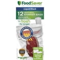 thumbnail image 1 of FoodSaver Sacs de Scellement à Chaud 1 Litre, Transparents, 1 of 6