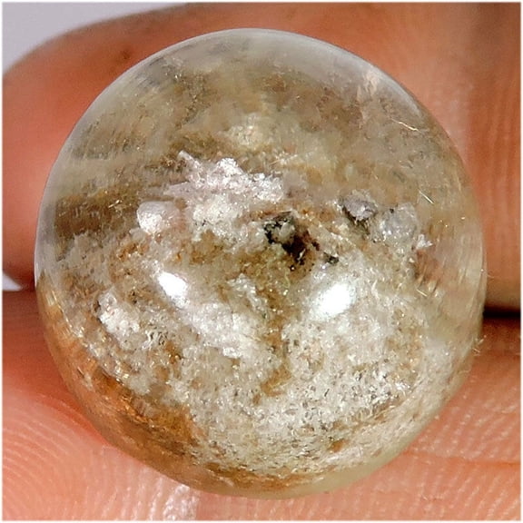 39.00Cts Lodolite Included Quartz Garden Mosaic Gems Mines