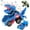 Blue, variant on Toy Cars for Boys 3-6 Year Old Girls with LED Light and Music, Automatic Transforming Dinosaur Car Toys Birthday Gifts for Kids Toddlers, Blue