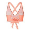 thumbnail image 7 of Sopiago Women Bikini Top Underwire Full Coverage Bathing Suit Tops Only Criss Cross Push Up Swim Crop Top Tie Back Swimsuit Tops for Women Pink,M, 7 of 7