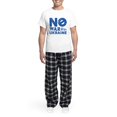 thumbnail image 5 of CafePress - No War In Ukraine Men's Light Pajamas - Men's Light Loose Fit Cotton Pajama Set, 5 of 7