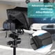 thumbnail image 5 of Teleprompter Para Teléfono Inteligente Control De Aplicación Plegable De 14 Pulgadas Teleprompter Para Teléfono Inteligente Con Rosca De 1/4 Pulgadas Para Enseñanza En Línea, 5 of 7