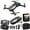 Black, variant on Black High-Performance Drone With Brushless Motors And 4.3 Inch Detachable Screen Remote Control Includes 1080P Camera Altitude Hold And 360-Degree Obstacle Avoidance For Professional-Qual