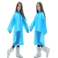 thumbnail image 2 of Lot de 2 Imperméables pour Enfants, Ponchos de Pluie Réutilisables avec Capuchon et Manches Imperméables, 2 of 5