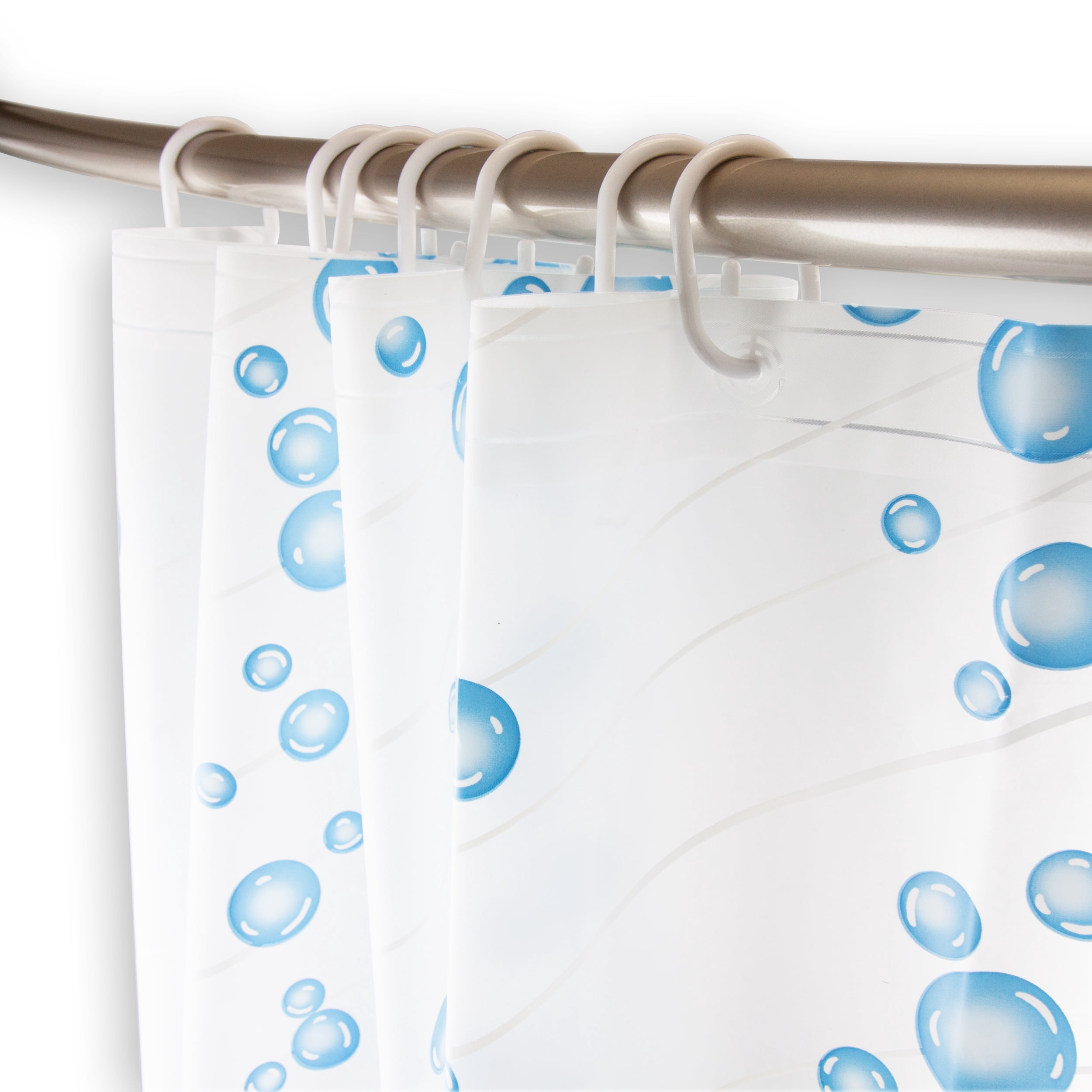 Bubble Column Shower Curtain - 71" x 71"