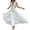 White, variant on Women's Summer Halter Dress Low Cut Sleeveless A Line Tulle Swing Corset Prom Formal Ball Gowns (Linen Casual Dresses for Women)
