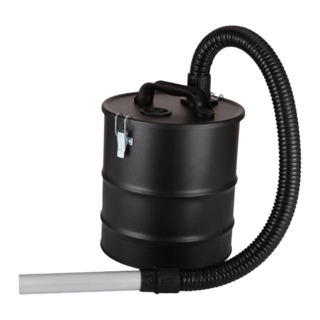 Cubo recolector de polvo, cenicero portátil, filtro cilíndrico, cubo aspirador de cenizas para parrillas y chimeneas.