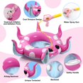 thumbnail image 4 of Flotador de piscina Motiloo Octopus con pistola de agua para niños de 3 a 12 años, 4 of 7