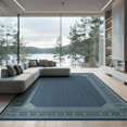 thumbnail image 2 of ODIKA 8'x10' Washable Area Rug Non-Shedding, Easy Care, Front Geometric Door Interlocking Ru Trellis Tasseled Boho Entrance for King Size Bedroom Under Bed, Master Suite, 2 of 6
