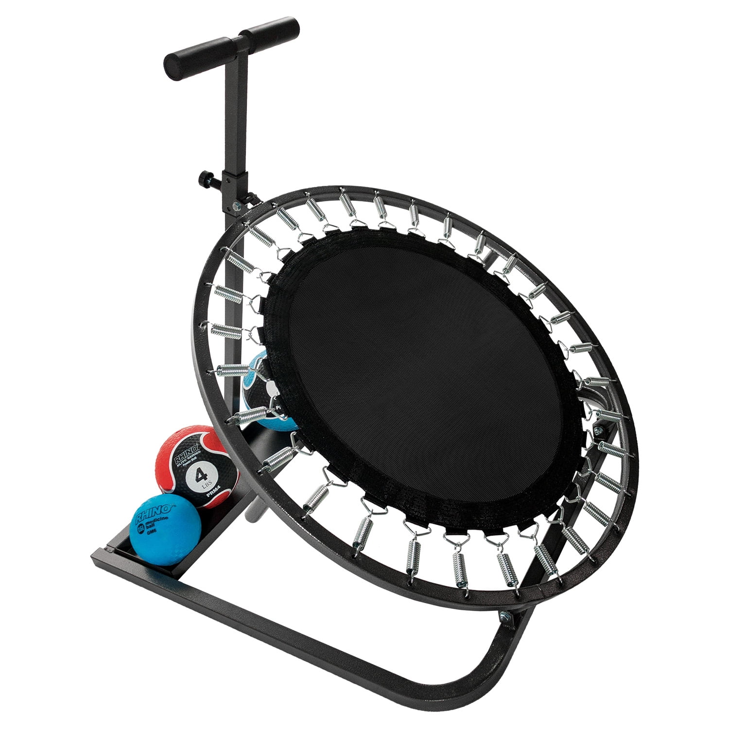 Champion Sports Medicine Ball Rebounder – Adjustable Angle, Steel Frame, Neoprene-Grip Handle, Rehab, Home, Gym Workout, 36"L x 39"W x 42"H, 28"D, Balls Sold Separately