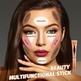 thumbnail image 3 of Lucoss Liquid Blush Beauty Wand, Liquid Blush, Blush stick, Liquid Blush for Cheeks, Contour Beauty Wand, Natural Smooth Creamy Highlight Matte Liquid Blush Stick with Soft Cushion Applicator, 3 of 8