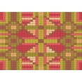 thumbnail image 1 of Ahgly Company Machine Washable Indoor Rectangle Transitional Grapefruit Red Area Rugs, 5' x 8', 1 of 7