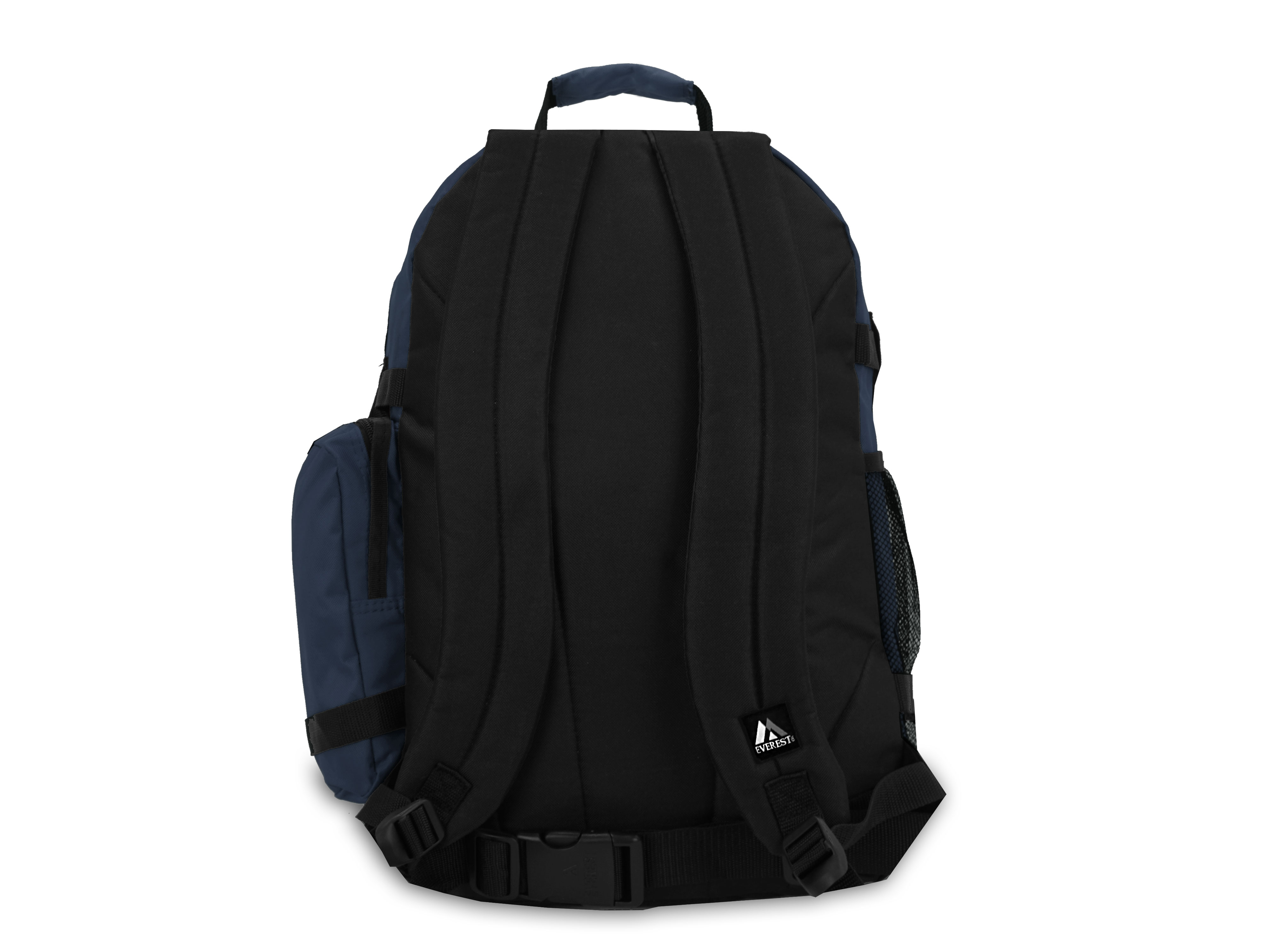 Everest Unisex Oversize Deluxe Backpack Navy Blue Black - image 3 of 5