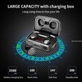 thumbnail image 4 of X10 TWS Wireless Headphone 3500mAh Charging Box Bluetooth compatible Earphone 9D Stereo Waterproof Earbuds Type C Cable Headsets, 4 of 7