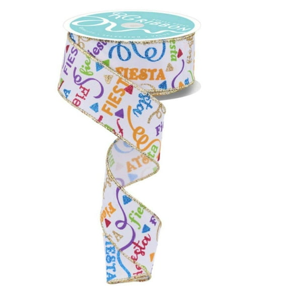 1.5" Fiesta Ribbon: Multi (10 Yards)