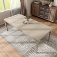 thumbnail image 6 of Furniture of America Don 90" Removable Leaf Extendable Dining Table, Light Oak, 6 of 10