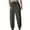 Dark Gray, variant on snilers Men's Sweatpants Tapered Flowy Fashion Solid Color Jogger Hiking Pants Baggy Lounge Athletic Pants with Pocket