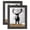 Wide - Charcoal Black, variant on Millbrook Collection Country Chic Wood Picture Frames, 2-Pack, 14x18 - Weathered Blue, Wide - 2-1/2" Face Solid Wood Molding for Photos, Artwork & Prints Includes Acrylic Glazing - Made in USA
