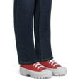 thumbnail image 4 of No Boundaries Women's High Top Canvas Lug Sneakers, 4 of 6