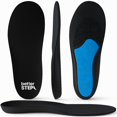 thumbnail image 1 of Plantillas de gel betterstep para hombre, tallas 8-14, con absorción de impactos, 1 of 7