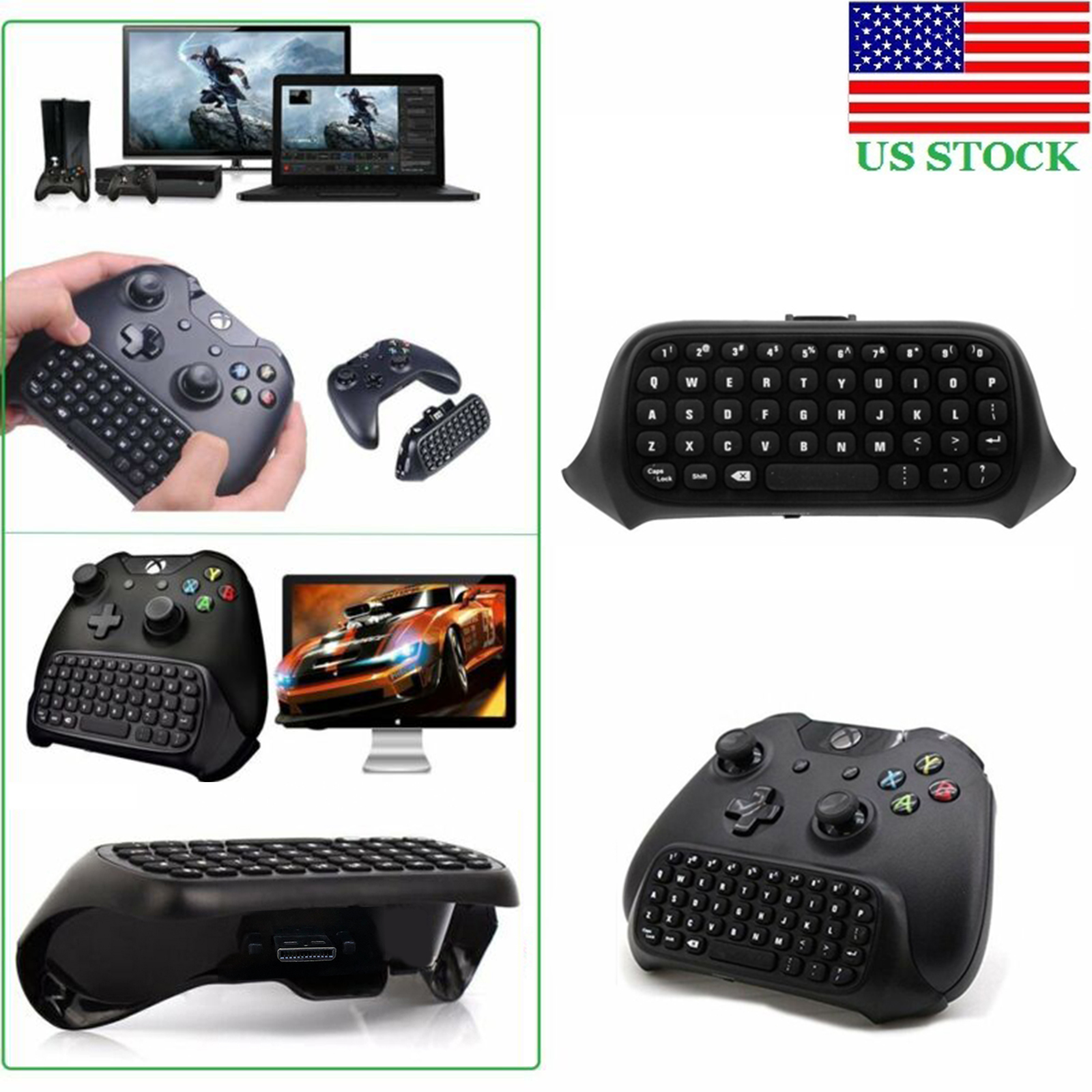 SOONHUA Wireless Controller Keyboards Fit for Microsoft Xbox One ...