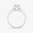 thumbnail image 2 of Ariana Jewel 14K White Gold Plated Wedding Anniversary Ring - 1.9 Ct VVS1/D Emerald Cut Diamond Solitaire Ring - Diamond Jewellery For Birthday Gift - Solitaire Engagement Wedding Fine Rings for Her, 2 of 2