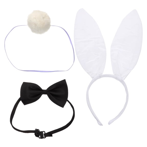 LOLIPPYY Rabbit Cosplay Accessory White Fabric for Party and Decor Use