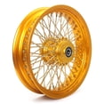 thumbnail image 5 of 16x3.5 Spoked Wheels Rims Hubs 72 Spokes for Harley Softail Fatboy Springer FXST, 5 of 5