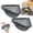 2*clear Gray, variant on Mag-netic Corner Sink Strainer with Twist-Open Bottom, Pet Kitchen Triangular Drain Rack Sink Basket for Food Scraps, Sponge Storage and Fast Drainage