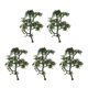 thumbnail image 1 of 5 Piezas 9 Cm 1: 150 árbol Modelo Sicomoro Paisaje para Decoraciones de Ferrocarriles de Tren Modelo, 1 of 7