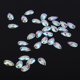 thumbnail image 4 of 200 piezas de diamantes de imitación de resina en forma de gota con parte posterior plana y decoración de agujeros dobles, 4 of 7