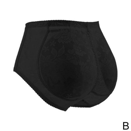 

Printed low-waisted padded hip-lifting and body-sculpting panties hips butt padded briefs with G2P1