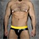 thumbnail image 4 of Ropa interior sexy para hombre, ropa interior elástica de piel sintética de charol, calzoncillos sexys, uniforme de tentación, 4 of 6