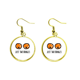 thumbnail image 1 of Sólo naranjas dibujo gracioso naranja Ear Dangle Golden Drop Earring Jewelry Mujer Unbranded M, 1 of 3