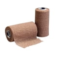 thumbnail image 2 of Coban Self-Adherent Wrap Self Adherent Wrap Used to Secure Dressings and Other Devices Compress or Protect Wound Sites and Immobilize Injuries Tan 2" x 5 yds Each, 2 of 2