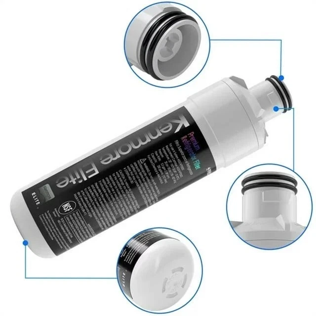2-Pack 9980 Refrigerator Water Filter Compatible for LG LT1000P and Kenmore Elite 46-9980, ADQ747935