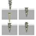 thumbnail image 3 of Self Drilling Anchors For Drywall, Brick &amp; Stone: 20 Pieces Zinc Alloy Heavy Duty Wall Anchors With Deep Thread Design For Strong Locking And Quick Installation, 3 of 7