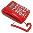 thumbnail image 2 of MesaSe Corded Phone Caller ID Adjustable Ringtone Shortcuts Memory Wired Landline With Indicator  Profession Practical Caller ID Phone  Desk Landline For Home Office, 2 of 8