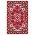 thumbnail image 2 of Safavieh Easy Care Liam Oriental Machine Washable Area Rug, Red/Black, 2' x 3'4", 2 of 11