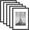 Black, variant on 20x30 Picture Frame Set of 5, Display Pictures 16x24 with Mat or 20x30 Without, Wall Gallery Photo Frames, Black