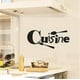thumbnail image 4 of Vinilo autoadhesivo para pared, diseño de cocina francesa, papel tapiz, arte mural, aplique de pared para cocina, decoración del hogar, 1 juego, 4 of 5