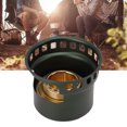 thumbnail image 1 of Mini Réchaud à Alcool pour Randonnée, Brûleur à Alcool Portable en Cuivre, Brûleur à Alcool en Alliage d'Aluminium avec Poignée Allongée, pour Camping Pique-Nique Randonnée, 1 of 7
