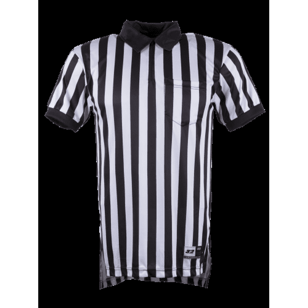 7005-L Referee Shirt, Black And White - Large - Walmart.com - Walmart.com