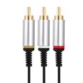 thumbnail image 1 of Qiilu Console Accessory, PS Game AV Wire,1.5M Component ABS TV Lead Cord AV Cable Audio Video Cord for PSP1000 2000 3000, 1 of 8
