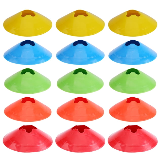 Shisuyan Soccer Marker Red 20Pcs 7.5X7.5X2In For Sports Enthusiasts
