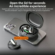 MPOW Wireless Bluetooth 5.4 Earbuds, OWS Ear-Hook Open-Ear Earphones, Touch Control Non-In-Ear Sports Headphones with Charging Case