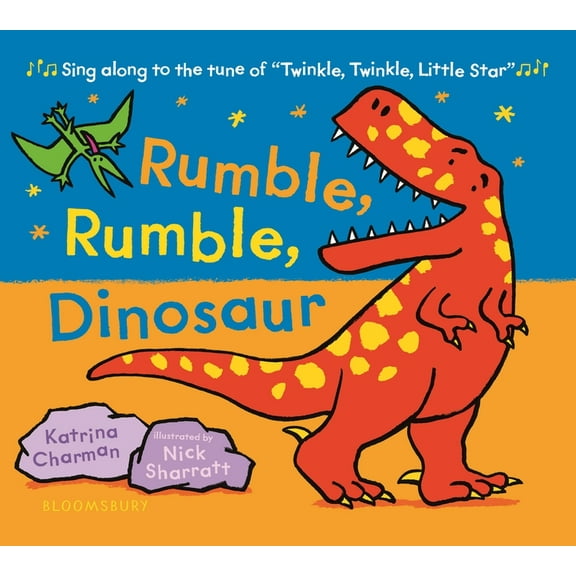 New Nursery Rhymes Rumble, Rumble, Dinosaur, (Board Book)