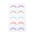 thumbnail image 4 of Colorful False Eyelashes for Women Made of Artificial Fiber Assorted Color Comfortable and Reusable 5 Pairs, 4 of 8