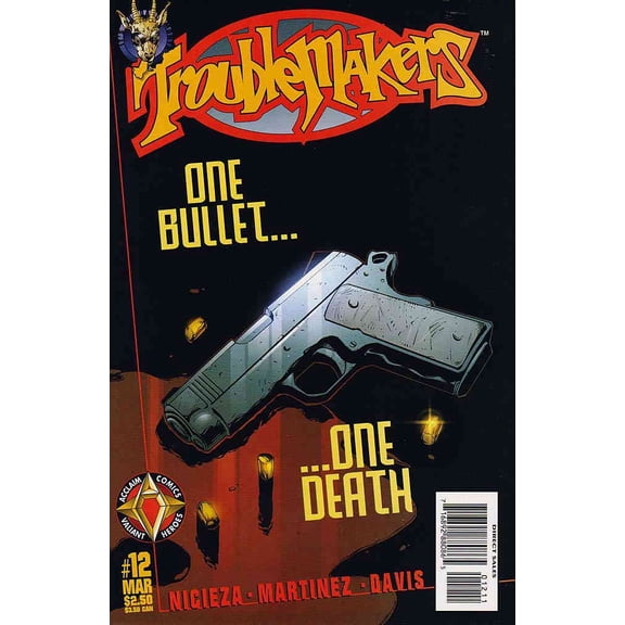 Troublemakers #12 VF ; Acclaim Comic Book