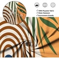 thumbnail image 4 of Small Half Size Stall Shower Curtain with 6 Hooks Shower Stall Curtain 36 x 72 Boho 36 inch Shower Curtain for Bathroom/RV and Camper (Boho), 4 of 6